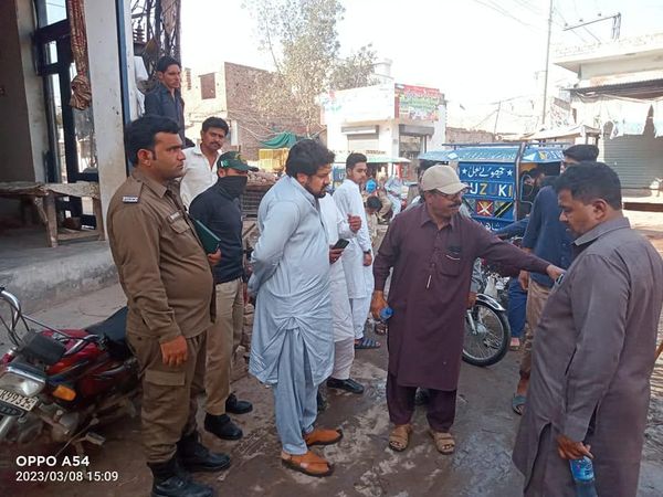 اسسٹنٹ کمشنر پتوکی اویس چشتی نے پرانی منڈی چونیاں کا دورہ  کیا 