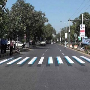لاہور میں پہلی مرتبہ تھری ڈی زیبرا کراسنگ متعارف