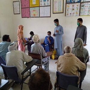 اسسٹنٹ کمشنر کا دورہ سمدنری احساس کفالت سینٹر، انتظامات اورامداد تقسیم کے عمل کا جائزہ لیا 