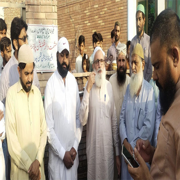 الخیر فاونڈیشن کنگن پور کی طرف سے  حشمت واٹر پلانٹ کا افتتاح  