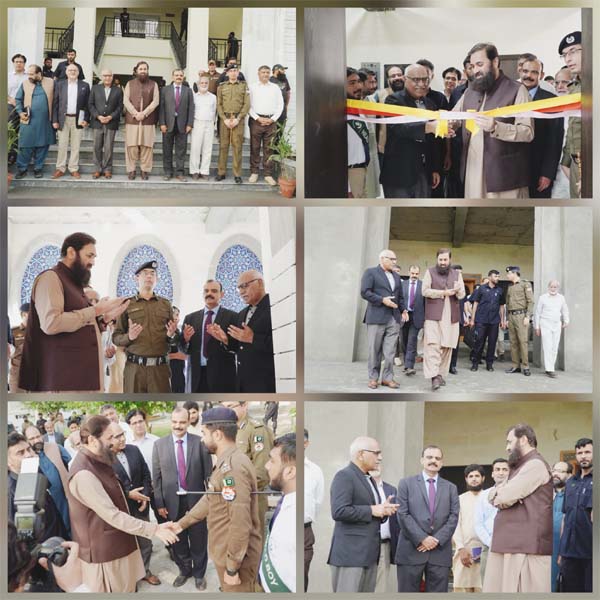 گورنر پنجاب محمد بلیغ الرحمان کا اخوت یونیورسٹی کا دورہ  