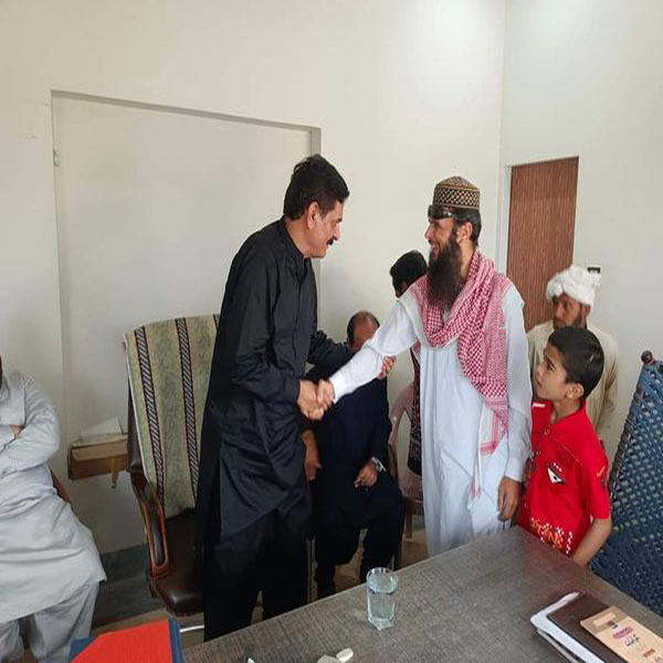 کرنل ہاشم ڈوگر کی ماسٹر حبیب اللہ  شاہ سے ملاقات  