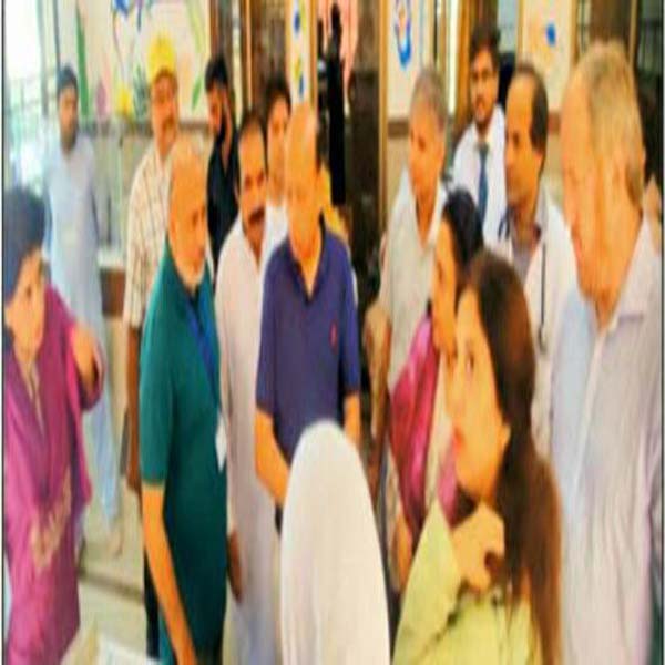 یونیسیف مشن کا رورل ہیلتھ سینٹر  گنڈا سنگھ کا دورہ  