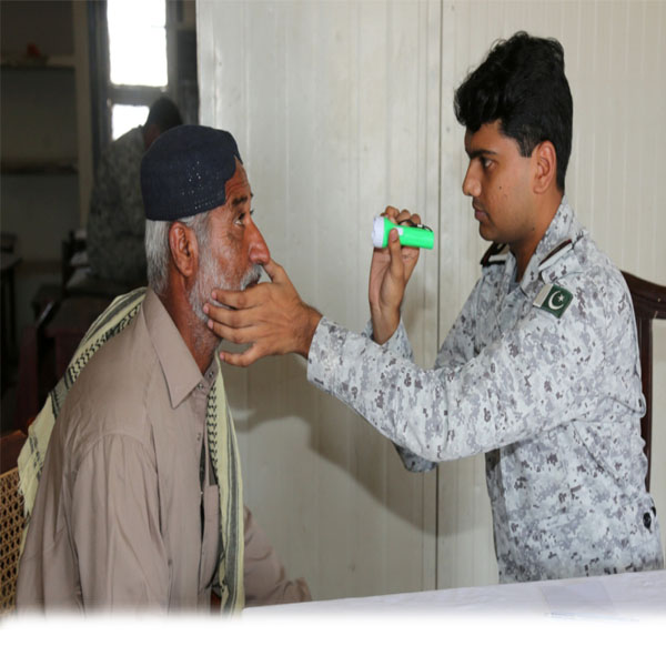 قصور میں پاک فوج کے زیر اہتمام آٹھ روزہ فری آئی کیمپ  