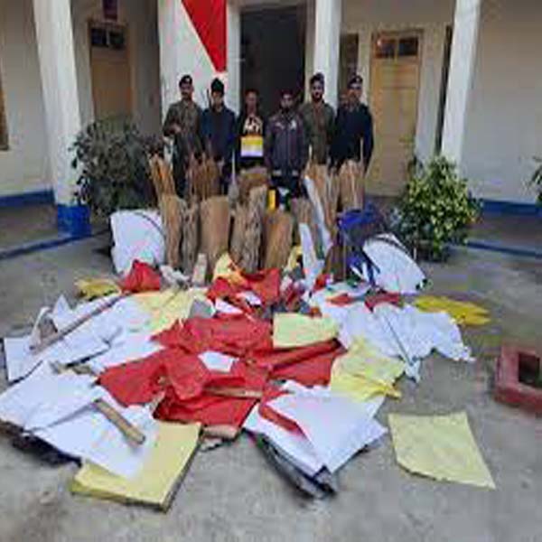 قصور پولیس کا پتنگ بازوں کے خلاف کریک ڈاؤن 