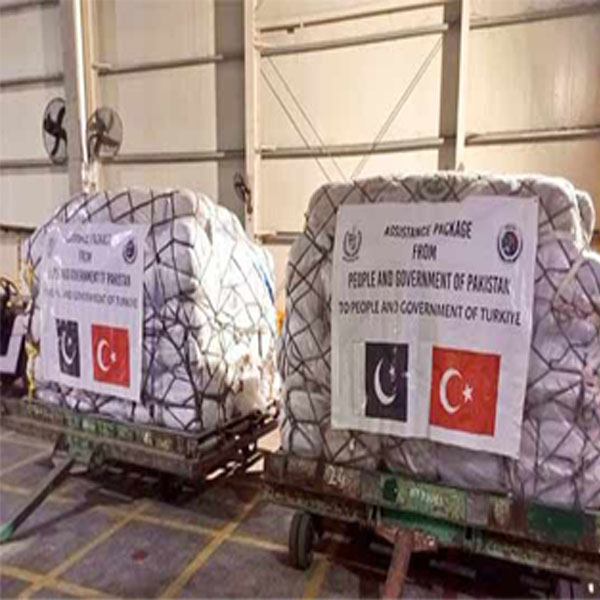 ایڈیشنل ڈپٹی کمشنر ریونیو قصور کی زیر نگرانی ترکیہ اور شام کے زلزلہ متاثرین کی امداد کے لیے 3 ٹرک روانہ 