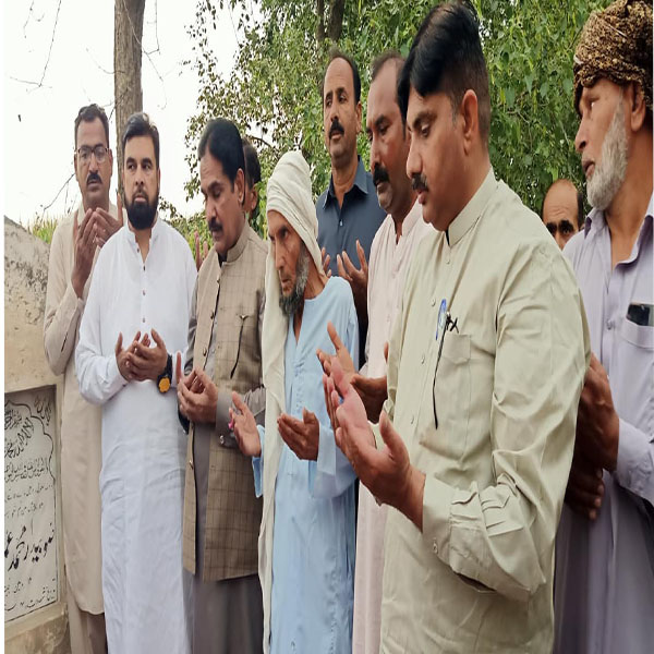 احسن رضا خاں کی جانب سے شہدا پاکستان کو خراج تحسین  