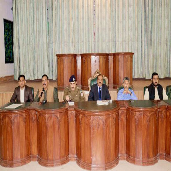 ڈپٹی کمشنر کی ذیر صدارت مردم شماری کے حوالے سے  اجلاس   