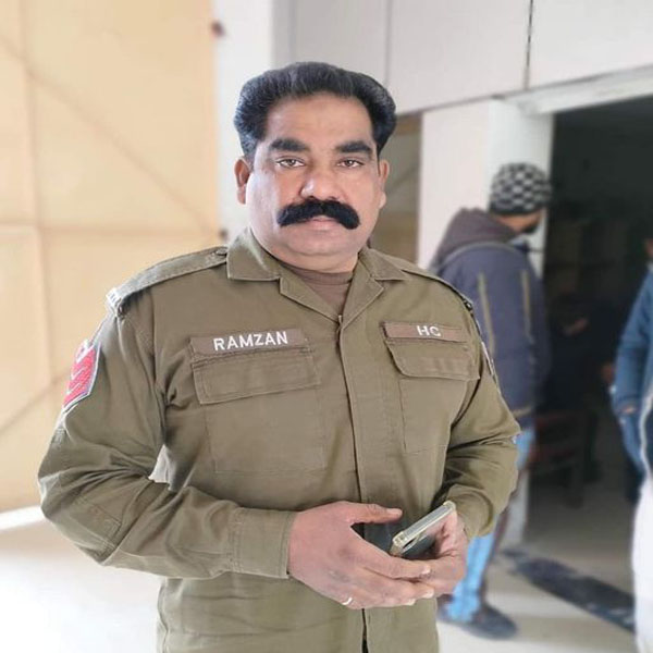 ہیڈ کانسٹیبل رمضان اچانک حرکت قلب بند ہونے سے انتقال کر گئے   