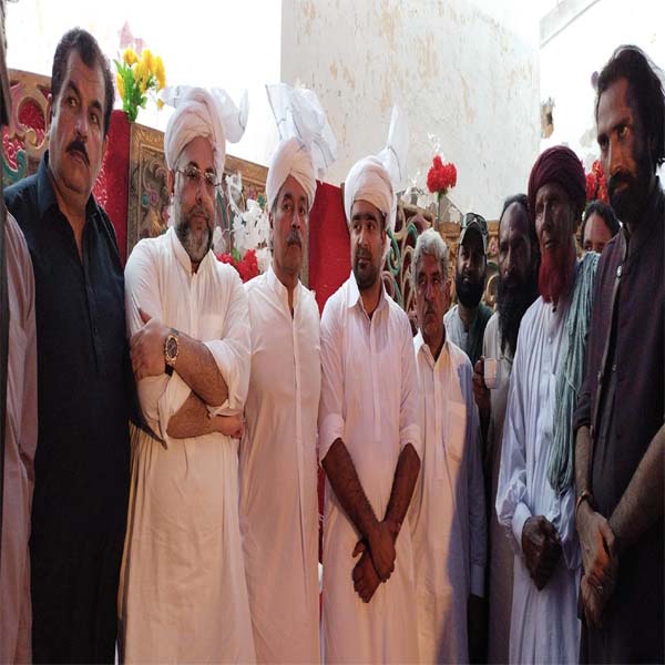 ہارون احمد علی  اور دیگر ساتھیوں کا سردار محمد منشاء ڈوگر پہنچنے پر شاندار استقبال  