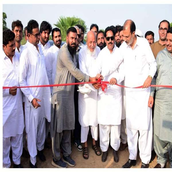 چوہدری احسن رضا خاں نے مدینہ کمرشل مارکیٹ و رہائشی پلاٹ کا  افتتاح کیا  