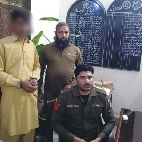 قتل کے مقدمہ میں مطلوب مجرم اشتہاری گرفتار