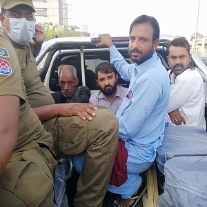 ماڈل ٹاوٗن میں بھکاریوں کے خلاف کریک ڈاؤن جاری