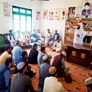 برشور، امن دوست تنظیم نے لائبریری قائم کردی 