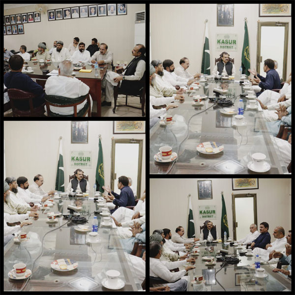 ڈپٹی کمشنر کی زیر صدارت جانوروں کی منڈیوں کے حوالے سے اجلاس  