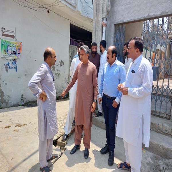 اسسٹنٹ کمشنر کا محرم الحرام کے سلسلہ میں مختلف علاقوں کا دورہ  