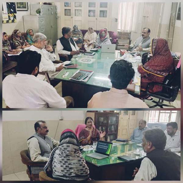 ڈپٹی کمشنر قصور محمد ارشد بھٹی کا گورنمنٹ گرلز ہائی سکول حاجی فرید روڈ کا اچانک دورہ  