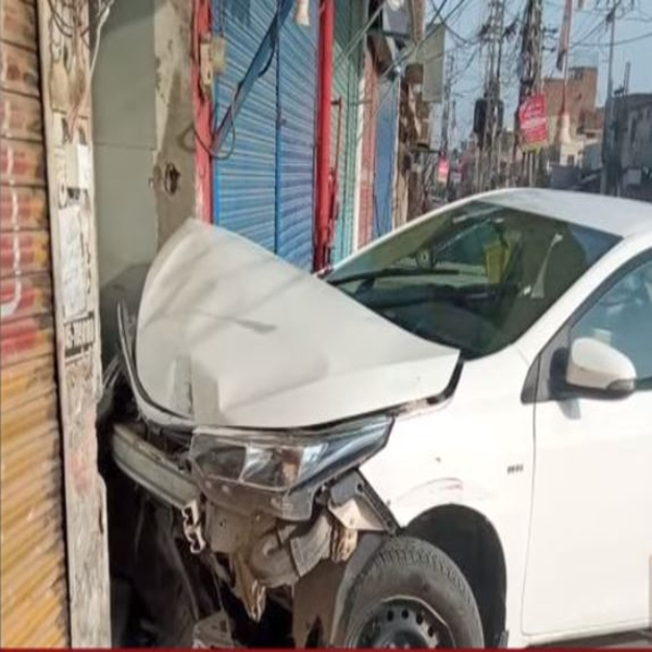 شراب کے نشے میں دھت شخص نے گاڑی  راہگیر پر چڑھادی