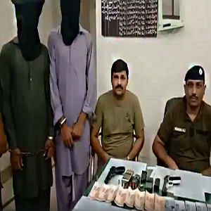ڈکیت گینگ کے دو ارکان گرفتار، مال مسروقہ برآمد