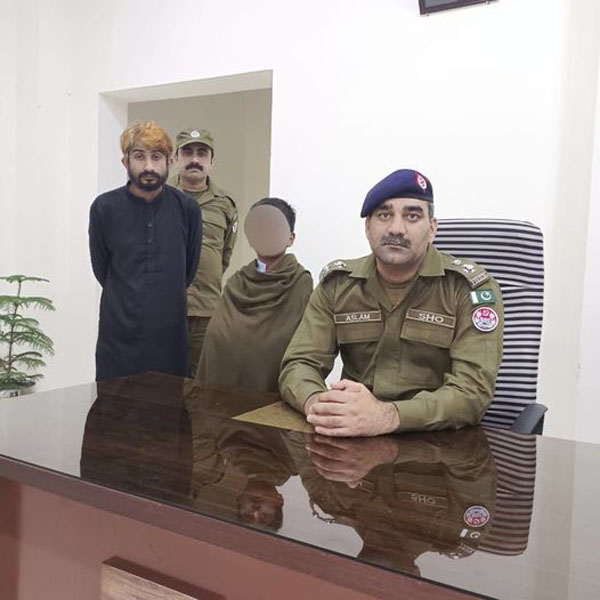 کمسن بچے کیساتھ زیادتی کی کوشش کرنے والا ملزم گرفتار  