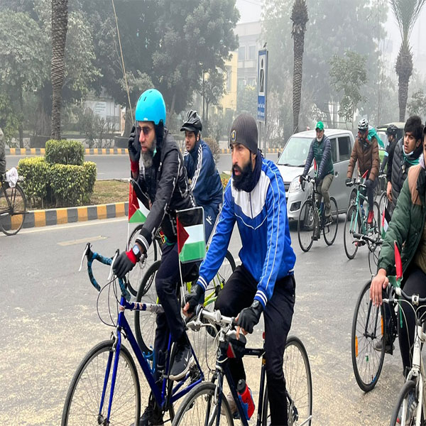 کنگن پور میں آل پرائیویٹ سکولز ایسوسی ایشن کا سائیکل ریلی کا اہتمام 