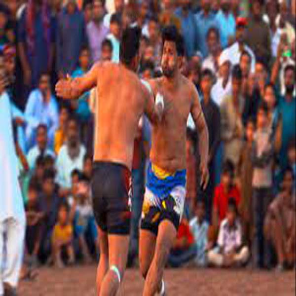 مصطفی آباد میں کبڈی میچ  کا اہتمام کیا گیا  