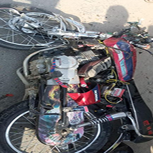 ٹریکٹر کی موٹر سائیکل کو ٹکر کے نتیجے میں نوجوان جاں بحق