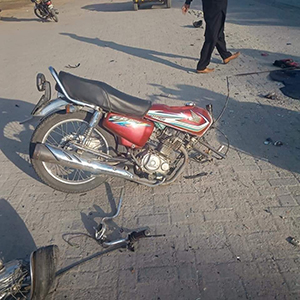 آلہ آباد روڈ پر سڑک حادثہ، ایک جاں بحق ایک زخمی