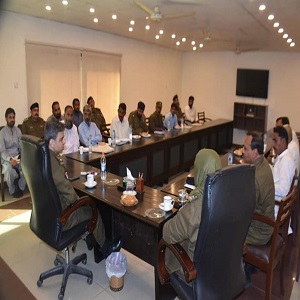 پولیس سے ریٹائر ہونے والے افسران وملازمین کیلئے الوداعی تقریب