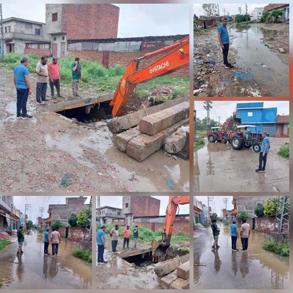 شدید بارشیں ، ضلعی انتظامیہ الرٹ روہی نالہ اور سیوریج کی صفائی جاری  