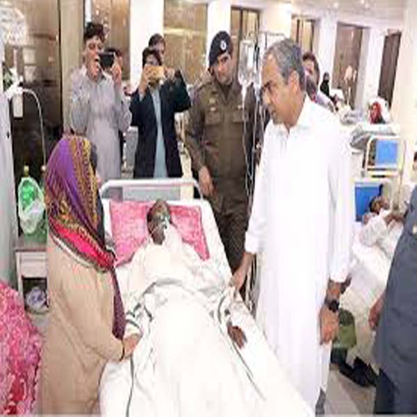 نگران وزیراعلی پنجاب کا ڈسٹرکٹ ہیڈ کوارٹر ہسپتال قصور کا دورہ  