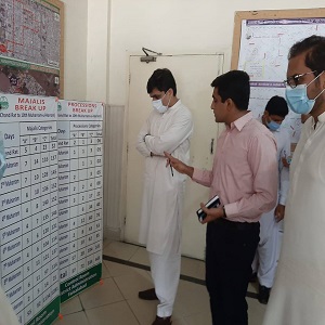 فیصل آباد میں 238 سی سی ٹی وی کیمروں کی مدد سے جلوس اور مجالس کی مانیٹرنگ ہو رہی ہے 