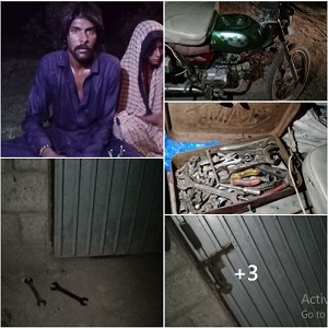 چناب نگر کے علاقہ احمد نگر  میں تالہ توڑ فیملی رنگے ہاتھوں پکڑی گئی