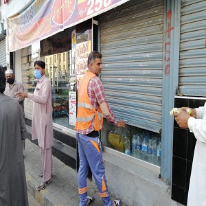 گڑوی شاہو میں کریانہ اور سینیٹری اسٹور کی دکانیں سیل 
