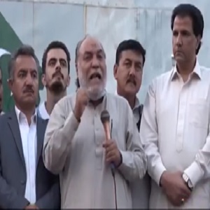گلگت بلتستان کو آئینی صوبہ بنانے کے لیے اسلام آباد میں مظاہرہ