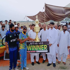 چک نمبر 464 گ ب جوڑی والہ میں کرکٹ ٹورنامنٹ اختتام پذیر