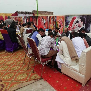 میرج ایکٹ کی خلاف ورزی پر6 شادی ہالزسیل 