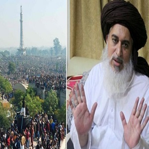  تحریک لبیک پاکستان کے سربراہ خادم رضوی انتقال کرگئے، نمازجنازہ میں لاکھوں افراد کی شرکت 