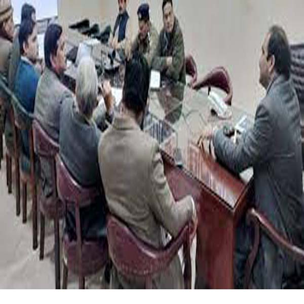 ایڈیشنل ڈپٹی کمشنر ریونیوکی زیرصدارت اجلاس میں ڈیجیٹل مردم شماری 2023 کا انتظامات کا جائزہ 