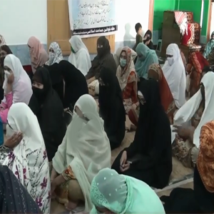  جماعت اسلامی حلقہ خواتین کے زیر اہتمام برھان مسجد میں عشرہ حجاب مہم کے سلسلہ میں حیا کانفرنس کا انعقاد