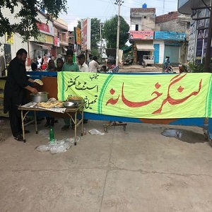 تحصیل شالیمار میں لنگر خانوں کی رپورٹ جاری کرد ی گئی