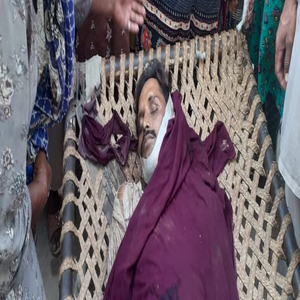 مدوکی روڈ پر شاہ سیدہ بخاری کے پاس  تیز رفتار کارکی ٹکر سے نوجوان جاں بحق  