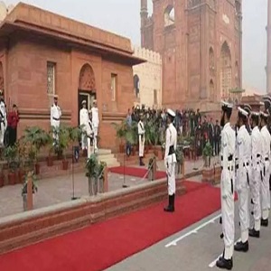 علامہ اقبال کا یوم ولادت،مزار پر گارڈز تبدیلی کی تقریب