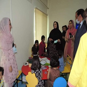 نیب میں ڈے کئیر سینٹر کاقیام