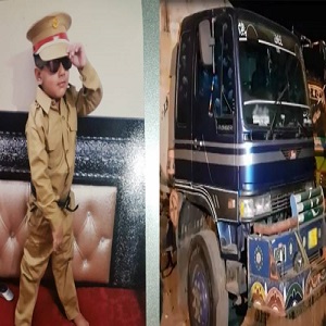 نشترکالونی، ٹرک کی موٹرسائیکل کو ٹکر،6سالہ بچہ جاں بحق