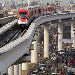 اورنج لائن ٹرین چلنے سے دھمک کا جائزہ لینے کے لیے اقدام