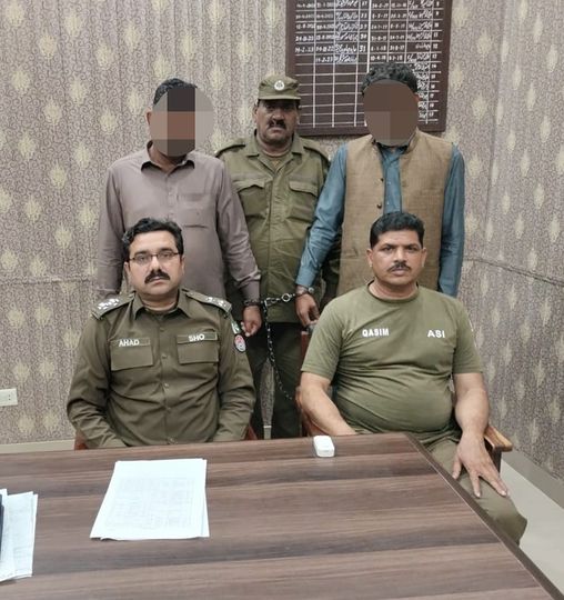 گنڈا سنگھ والا پولیس کی کاروائی،  دو ملزم گرفتار  