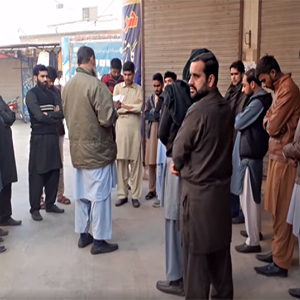 کھدر والہ مرتضٰی مارکیٹ میں صبح کا منفرد معمول 