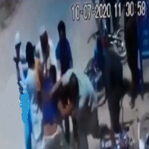 کنجوانی سٹی میں چند افراد کی جانب سے نوجوان پر تشدد