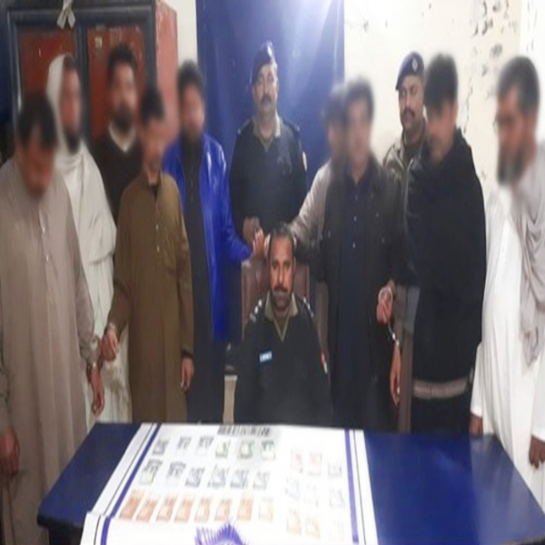 پولیس نے قمار بازی کے جرم میں 10 افراد کو گرفتار کرلیا